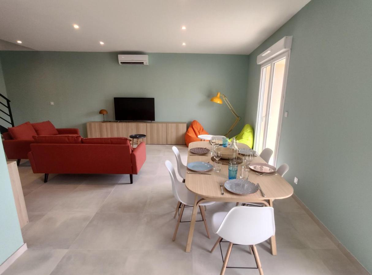 Colormix 3 Etoiles - 95M2 Plein Centre - Ensoleille Climatise Daire Mèze Dış mekan fotoğraf